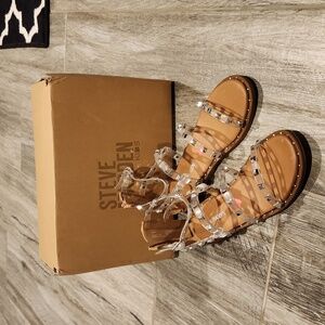 New Steve Madden kids studded jelly sandals